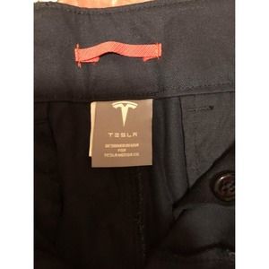Tesla branded black work pants 30x32 (New In Bag)